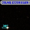 2SLAQ J225811.69-002103.0