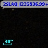 2SLAQ J225836.99+000353.1