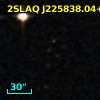2SLAQ J225838.04+001548.3