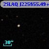 2SLAQ J225855.49+003132.9
