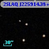 2SLAQ J225914.38+001837.6