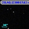 2SLAQ J230017.62+000718.9