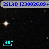 2SLAQ J230026.09+000839.4