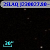 2SLAQ J230027.80-005317.0