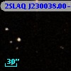2SLAQ J230038.00-002536.0
