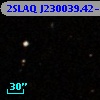 2SLAQ J230039.42-001427.3