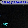 2SLAQ J230048.97+001327.0