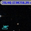 2SLAQ J230256.38+001032.8