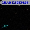 2SLAQ J230534.08-001550.1