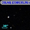 2SLAQ J230535.76+000732.7