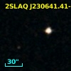 2SLAQ J230641.41-011104.4