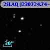 2SLAQ J230724.74-003349.6