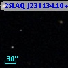 2SLAQ J231134.10+002524.0