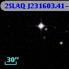 2SLAQ J231603.41-003713.0