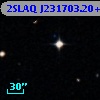 2SLAQ J231703.20+002151.1
