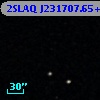 2SLAQ J231707.65+004606.2