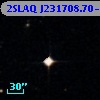 2SLAQ J231708.70-010253.3