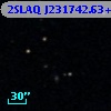 2SLAQ J231742.63+001007.3