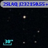 2SLAQ J232150.55+004552.9
