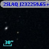 2SLAQ J232258.65+003842.5