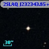 2SLAQ J232343.85+000931.1