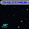 2SLAQ J232448.06+001633.4