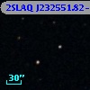 2SLAQ J232551.82-010535.9