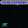 2SLAQ J232558.68-001722.9