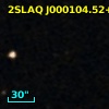 2SLAQ J000104.52+002753.8