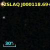 2SLAQ J000118.69+003314.1