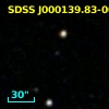 SDSS J000139.83-003713.5