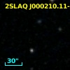 2SLAQ J000210.11-005730.9