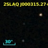 2SLAQ J000315.27+000221.1