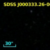 SDSS J000333.26-004443.2