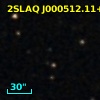 2SLAQ J000512.11+001313.2
