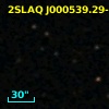 2SLAQ J000539.29-010243.8