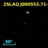 2SLAQ J000553.71-010117.7