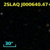 2SLAQ J000640.47+004707.1