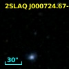 2SLAQ J000724.67-005106.0