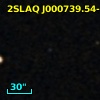 2SLAQ J000739.54-000519.8