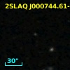 2SLAQ J000744.61-005451.3