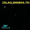 2SLAQ J000844.70+002550.5