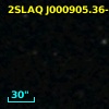 2SLAQ J000905.36-001126.6