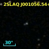 2SLAQ J001056.54+002804.1