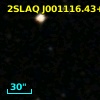 2SLAQ J001116.43+002626.4