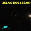 2SLAQ J001135.06-011421.9