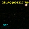 2SLAQ J001217.78+003316.0