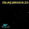 2SLAQ J001619.22+002500.9