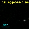 2SLAQ J001647.50+003943.1