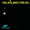 2SLAQ J001709.81-001845.5